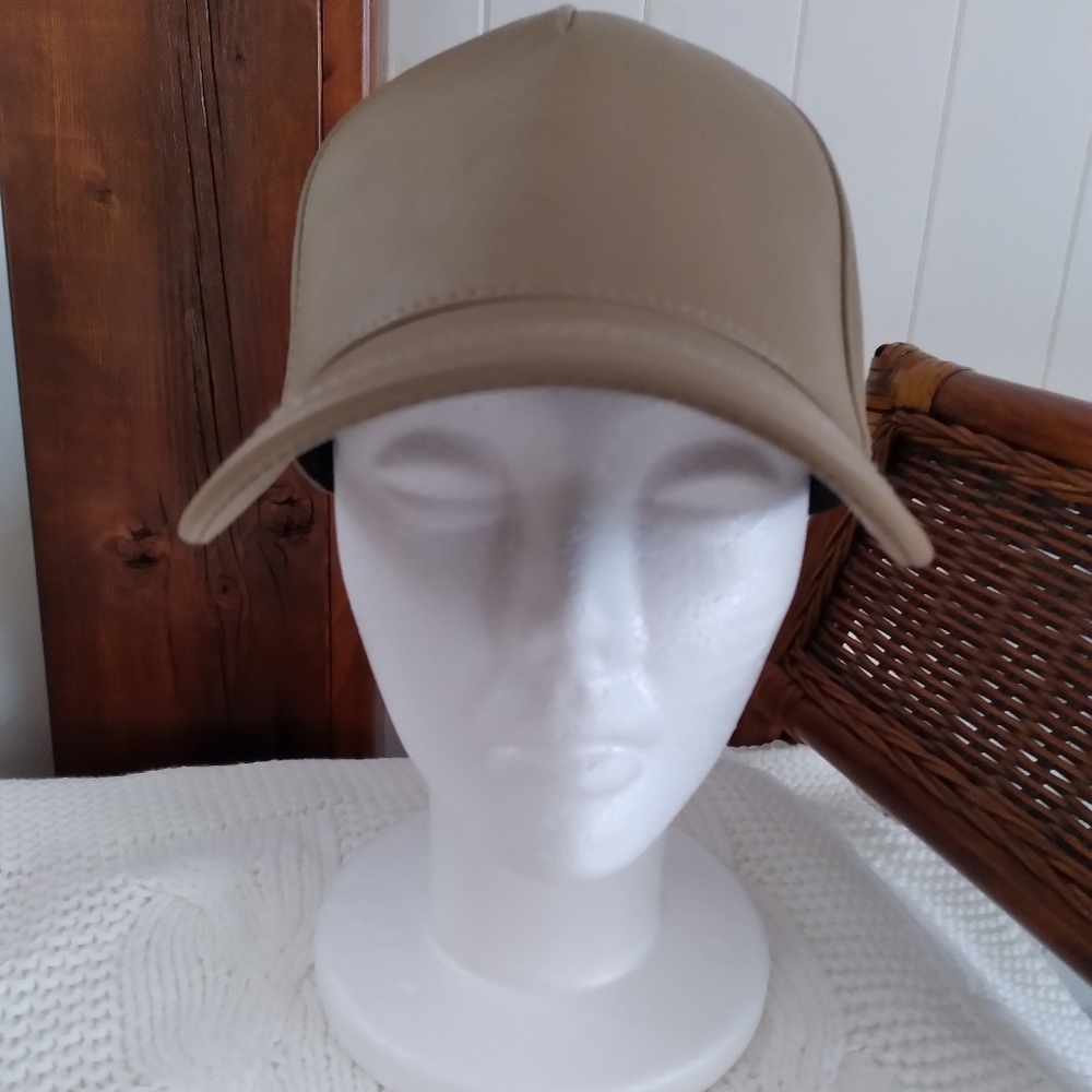 Pleather Cap - Picture 3 of 7